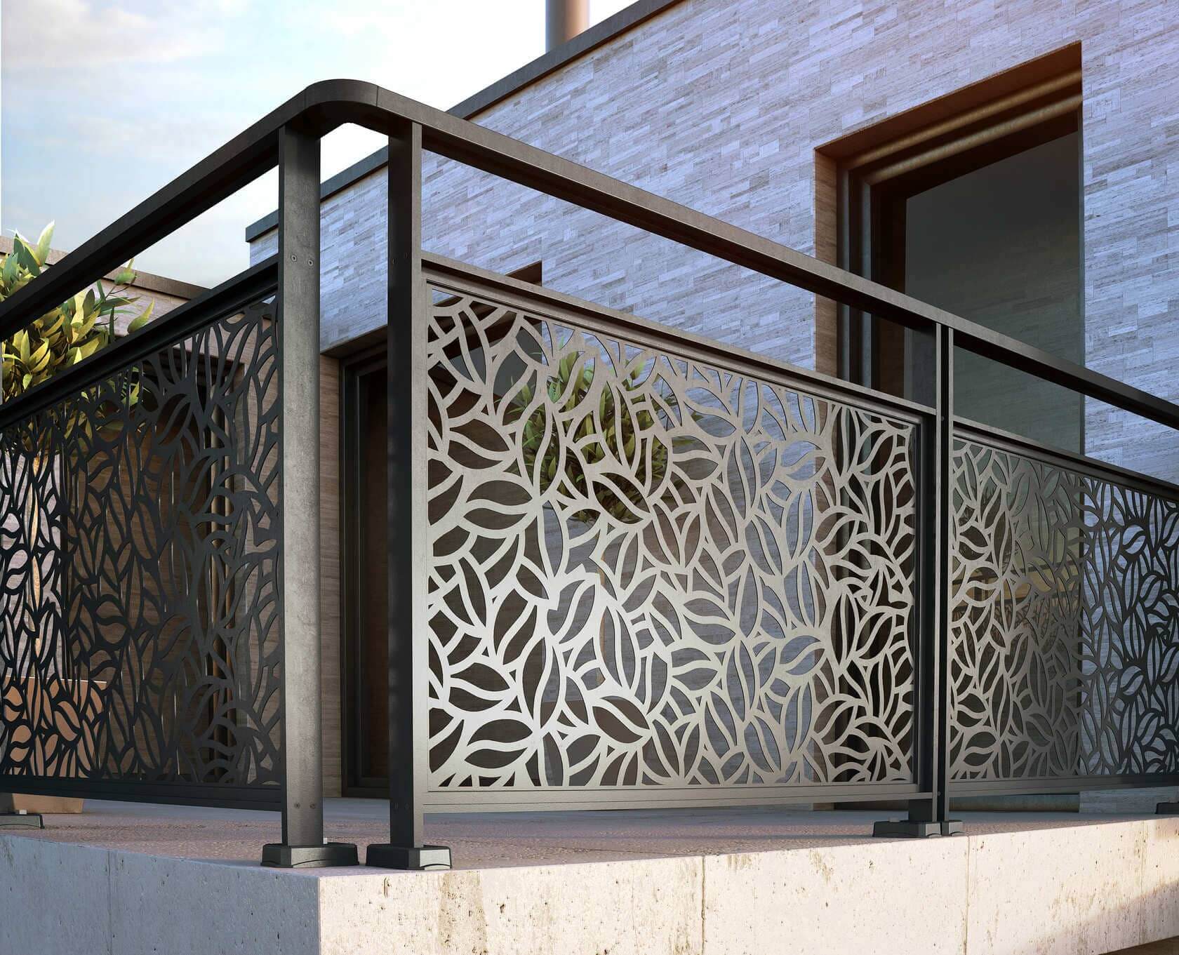 installation garde-corps aluminium Yzeure